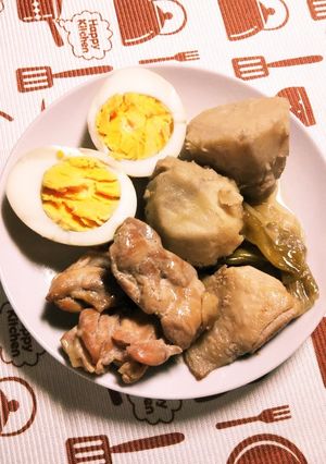 鶏もも肉と卵と里芋のうまうま煮♪-レシピのメイン写真