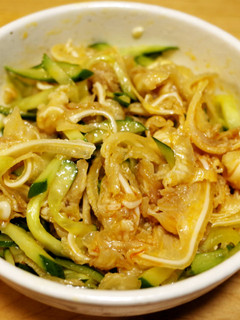 簡単中華!豚耳と胡瓜の冷菜-レシピのメイン写真