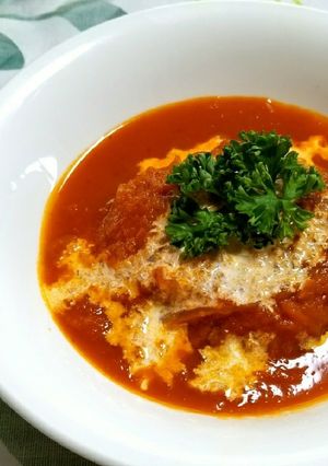 トマトソース煮込みハンバーグ-レシピのメイン写真