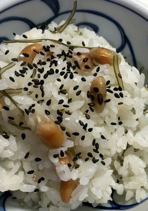 煎り大豆ご飯-レシピのメイン写真