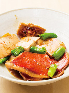 キンメダイと豆腐の煮付け-レシピのメイン写真