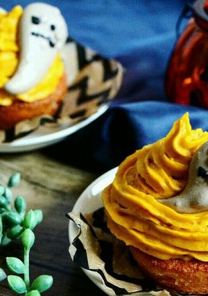 レンチンかぼちゃクリームモンブラン-レシピのメイン写真