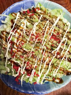 焼かない♪お好み焼き風サラダ-レシピのメイン写真
