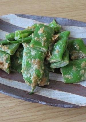 モロッコいんげんの胡麻和え-レシピのメイン写真
