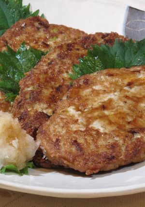 丸干しイワシと豆腐のハンバーグ-レシピのメイン写真