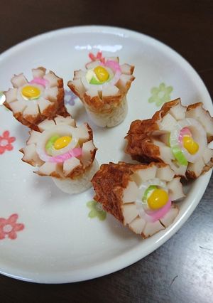 竹輪とかまぼこのお花～♪(*‾∇‾)ノ-レシピのメイン写真