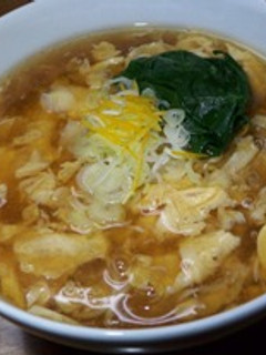 かき玉そば-レシピのメイン写真