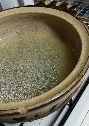 鶏ガラの水炊き鍋に-レシピのメイン写真