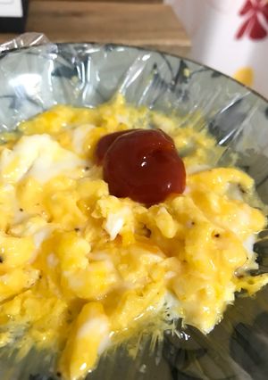 片付けラクチン スクランブルエッグ-レシピのメイン写真