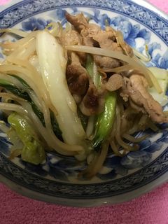 焼きそば風豚バラ肉の野菜炒め-レシピのメイン写真