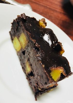 レアチョコケーキ ビター さつま芋 QC-レシピのメイン写真