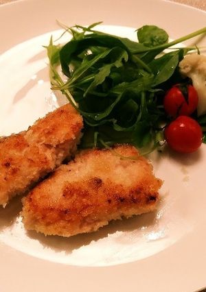 手抜きで美味♪鮭のチーズパン粉焼き-レシピのメイン写真