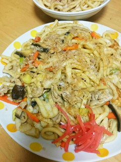 簡単に‼焼きうどん-レシピのメイン写真