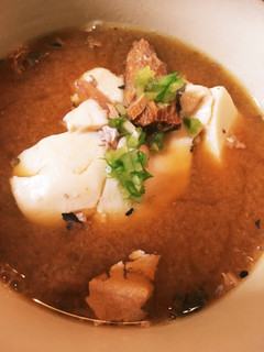 ゆし豆腐とサバ缶のみそ汁-レシピのメイン写真