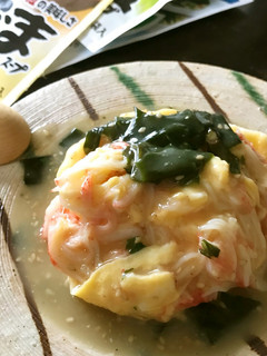 天津飯♬ワカメスープ仕立て-レシピのメイン写真