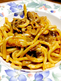 簡単☆豚キムチのクリーミーうどん-レシピのメイン写真