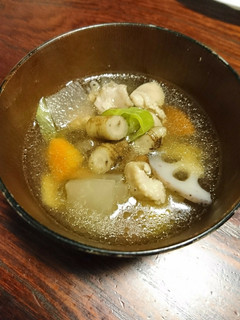 体ぽかぽか!生姜たっぷり根菜汁♪-レシピのメイン写真