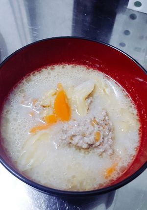 簡単☆ほっこり豆乳スープ-レシピのメイン写真