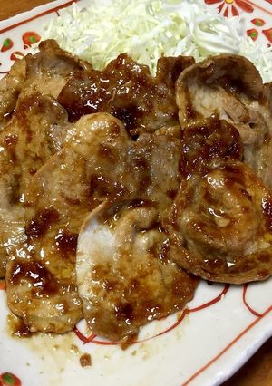 生姜焼き-レシピのメイン写真