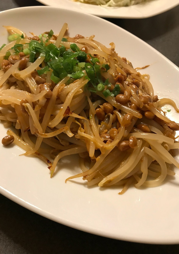 もやしの納豆炒め-レシピのメイン写真