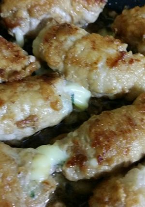 豚薄切り肉のチーズ巻き焼き-レシピのメイン写真