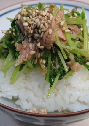 安くて簡単♪芳ばしシャキシャキ豆苗♪-レシピのメイン写真