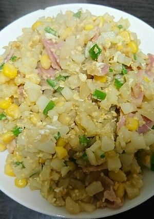 簡単じゃがいもチャーハン-レシピのメイン写真
