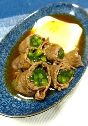 簡単！春菊肉巻のすき煮-レシピのメイン写真