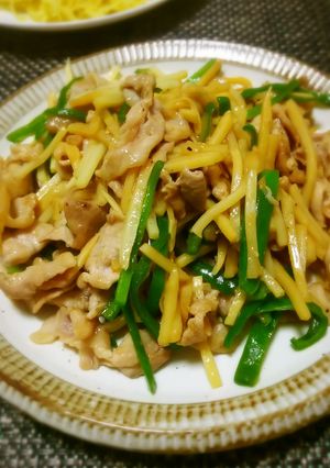 簡単☆1並びの青椒肉絲-レシピのメイン写真