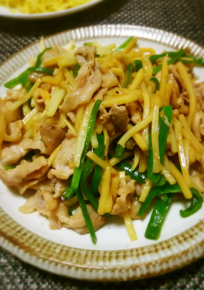 簡単☆1並びの青椒肉絲-レシピのメイン写真