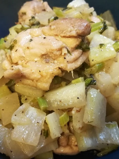 鶏肉と大根の簡単炒め煮-レシピのメイン写真