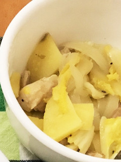 鶏肉と白菜の中華蒸し焼き-レシピのメイン写真