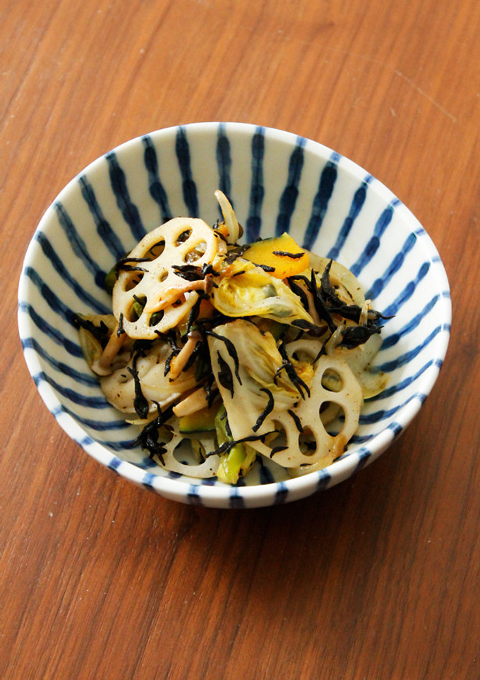 ひじきと野菜の蒸し煮-レシピのメイン写真