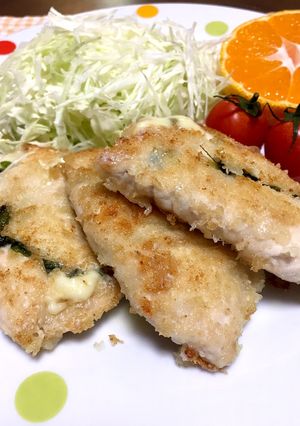 チーズと大葉のささみフライ お弁当にも！-レシピのメイン写真