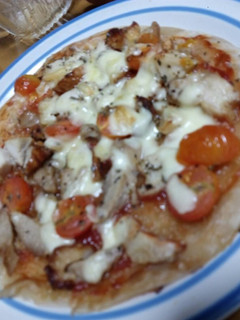 パラタde食感楽しい★照り焼きピザ-レシピのメイン写真