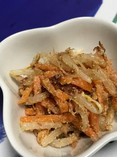 もやしと人参のゴマおかか和え-レシピのメイン写真