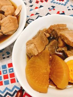 簡単絶品☆炊飯器で柔らか豚の角煮☆-レシピのメイン写真