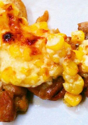 コーンマヨチキン-レシピのメイン写真