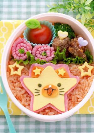 キャラ弁☆にゃんこスターの作り方-レシピのメイン写真