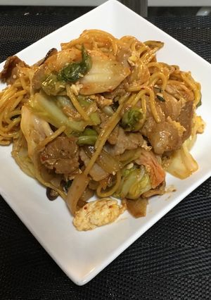 キムチ焼きそば♪-レシピのメイン写真
