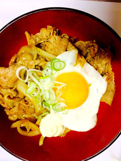 簡単♪5分☆他人丼2☆(生姜焼き丼)-レシピのメイン写真