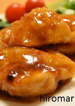 鶏むね肉で節約!ハニーレモンチキン-レシピのメイン写真