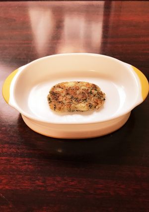 ❁離乳食中期♡鮭ワカメじゃがいもおやき❁-レシピのメイン写真
