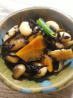 シンプルひじきの五目煮、常備菜に。-レシピのメイン写真
