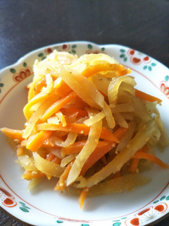 麺つゆだけで☆ヤーコンの炒めもの-レシピのメイン写真
