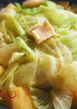 塩バター鍋(キャベツ・豚バラ・じゃが芋)-レシピのメイン写真