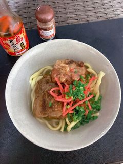 簡単沖縄そばだし✨軟骨ソーキそば✨-レシピのメイン写真