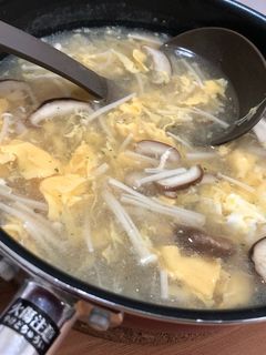 塩屋のスープ塩で鶏きのこスープ-レシピのメイン写真