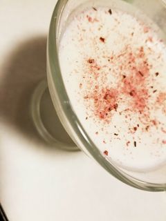 簡単桜餅風桜杏仁豆腐無印キット-レシピのメイン写真