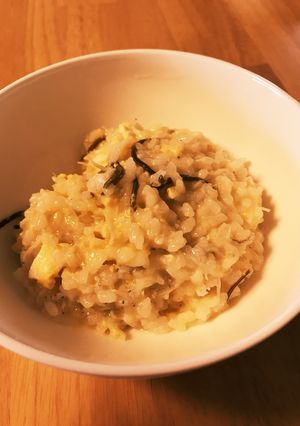簡単！美味しいしらす雑炊-レシピのメイン写真